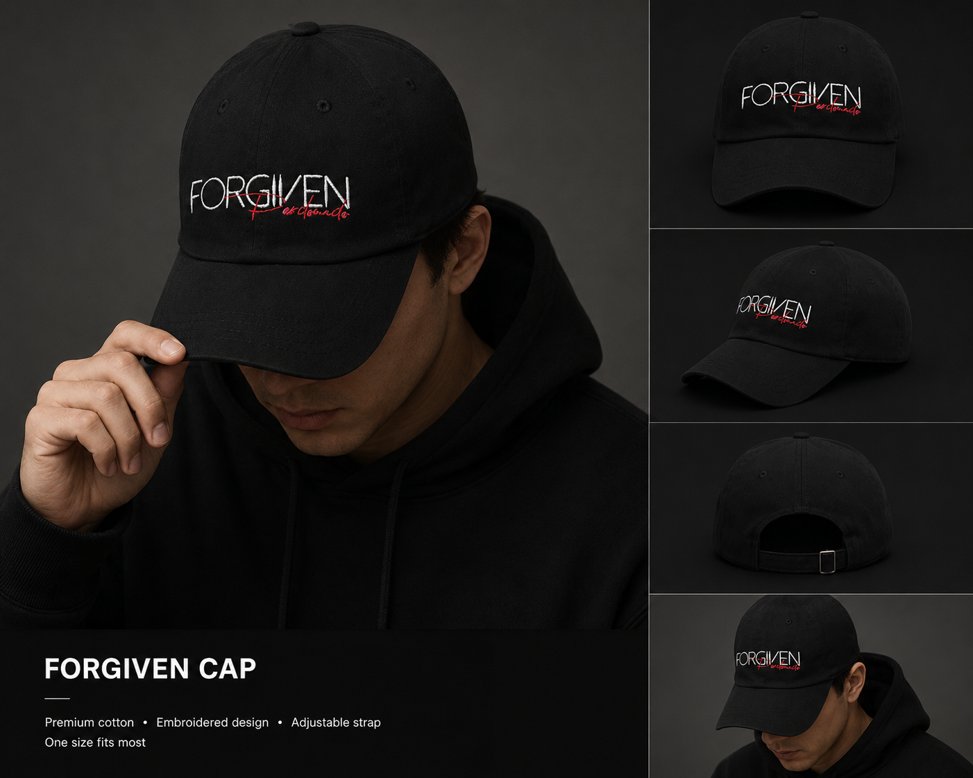 Forgiven gorra Clásica