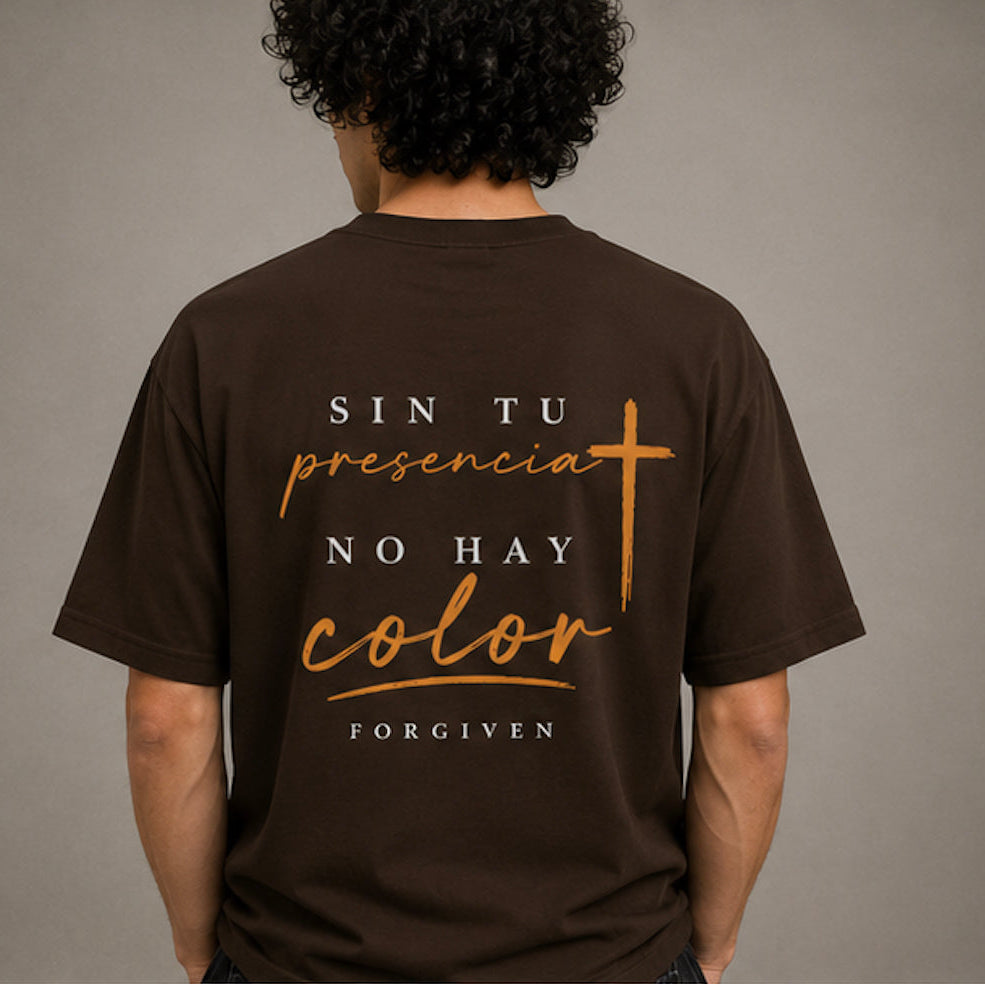 Camiseta Forgiven Cafe, Carbón