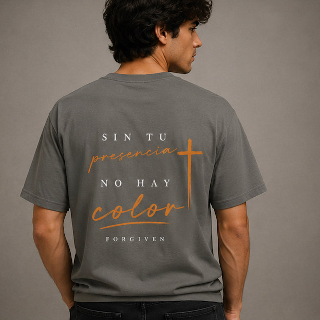Camiseta Forgiven Cafe, Carbón